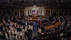 President Biden delivering 2024 State of the Union address.