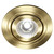 Cali Satin Brass IP65 35W Tiltable Bathroom Downlight Right Hand Side View